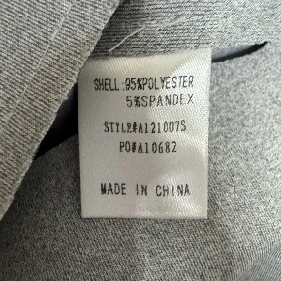 Anthropologie: After Market Off Shoulder Ruffle Grey Mini Dress Small - Picture 5 of 6